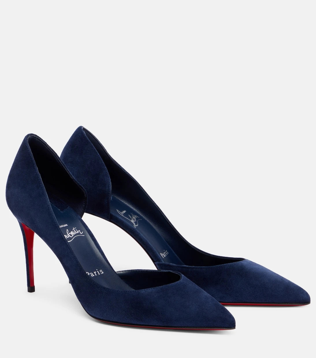 Christian Louboutin - Iriza 85 suede pumps