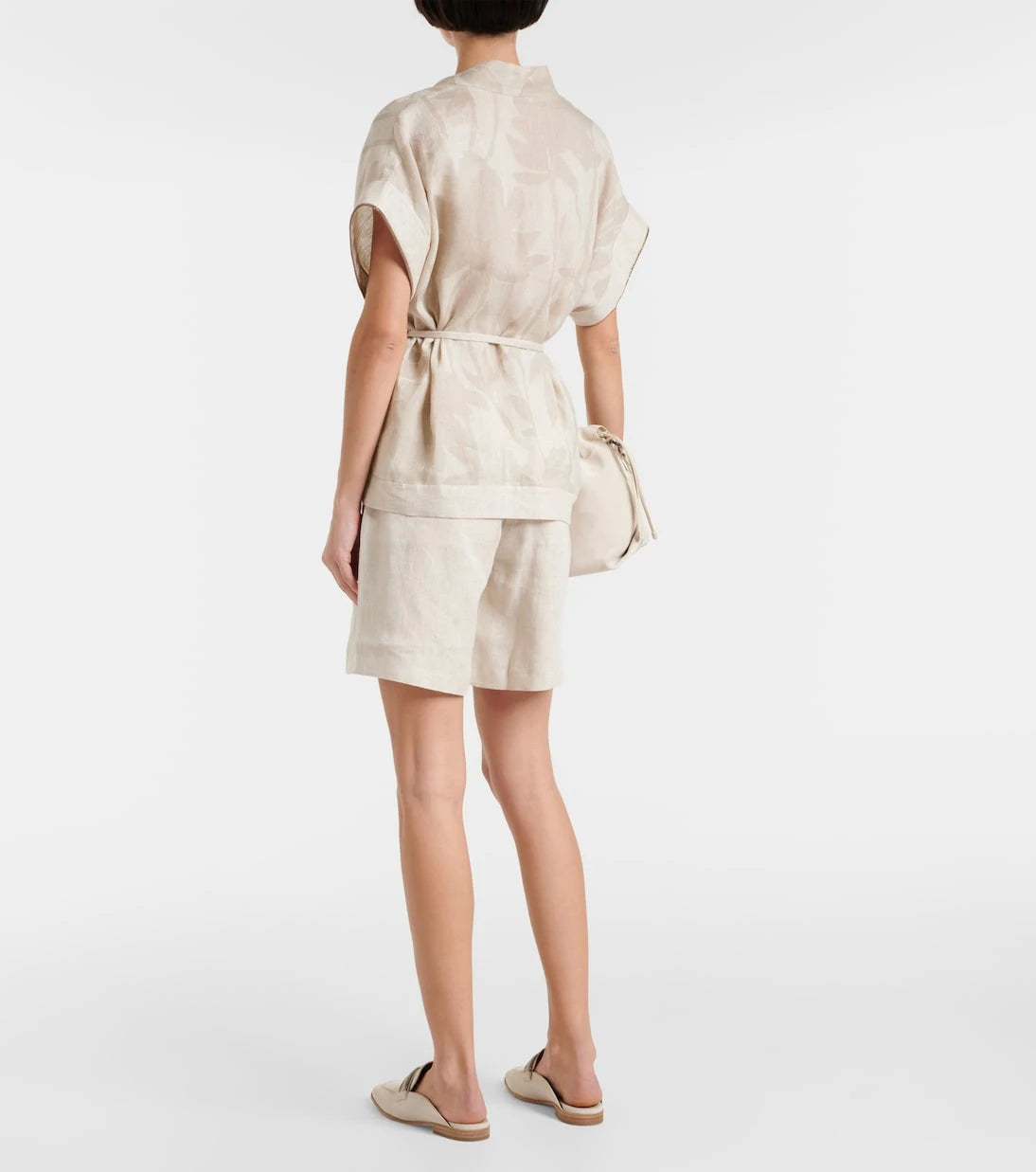 Brunello Cucinelli - Linen top