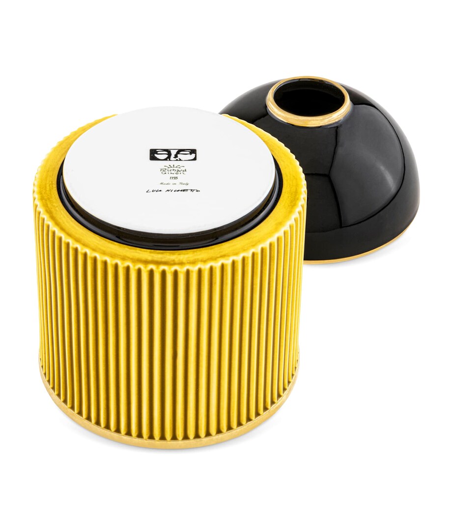 GINORI 1735 Porcelain L'Amazzone Saffron Diffuser Holder