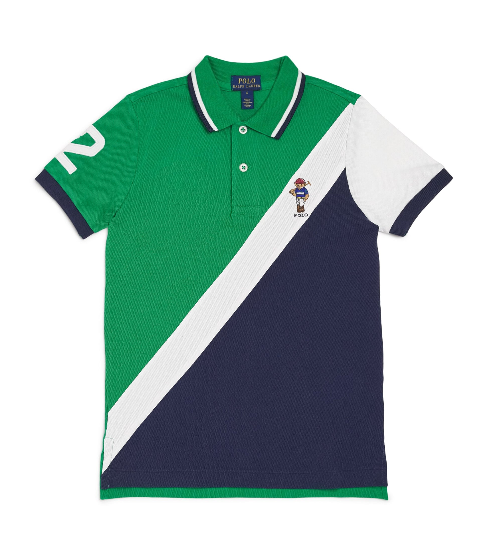 Ralph Lauren Kids Cotton Polo Bear Polo Shirt (3-24 Months)