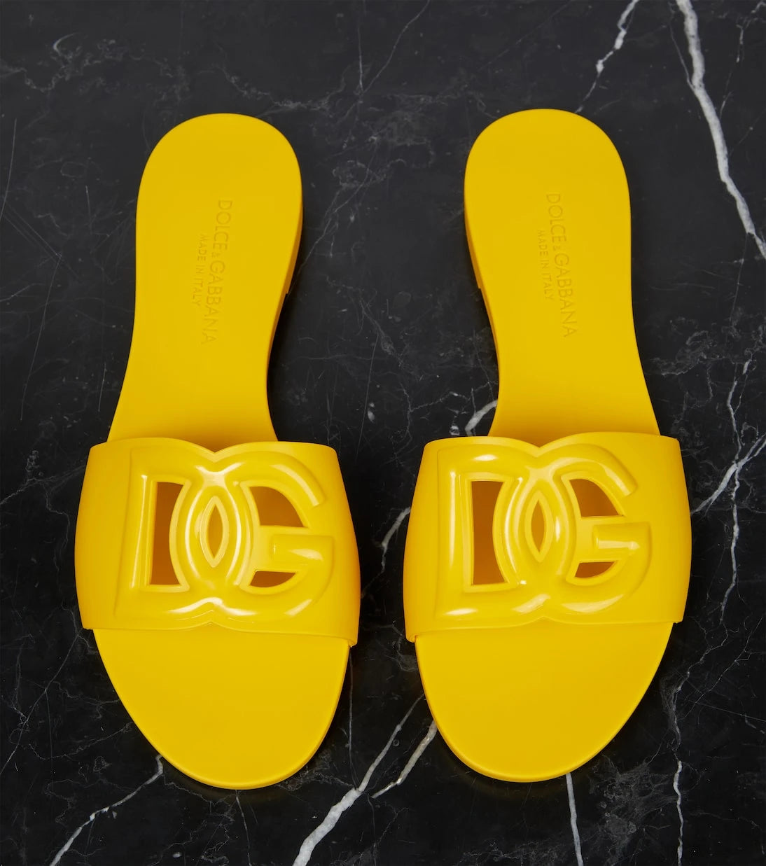 Dolce&Gabbana - DG rubber slides