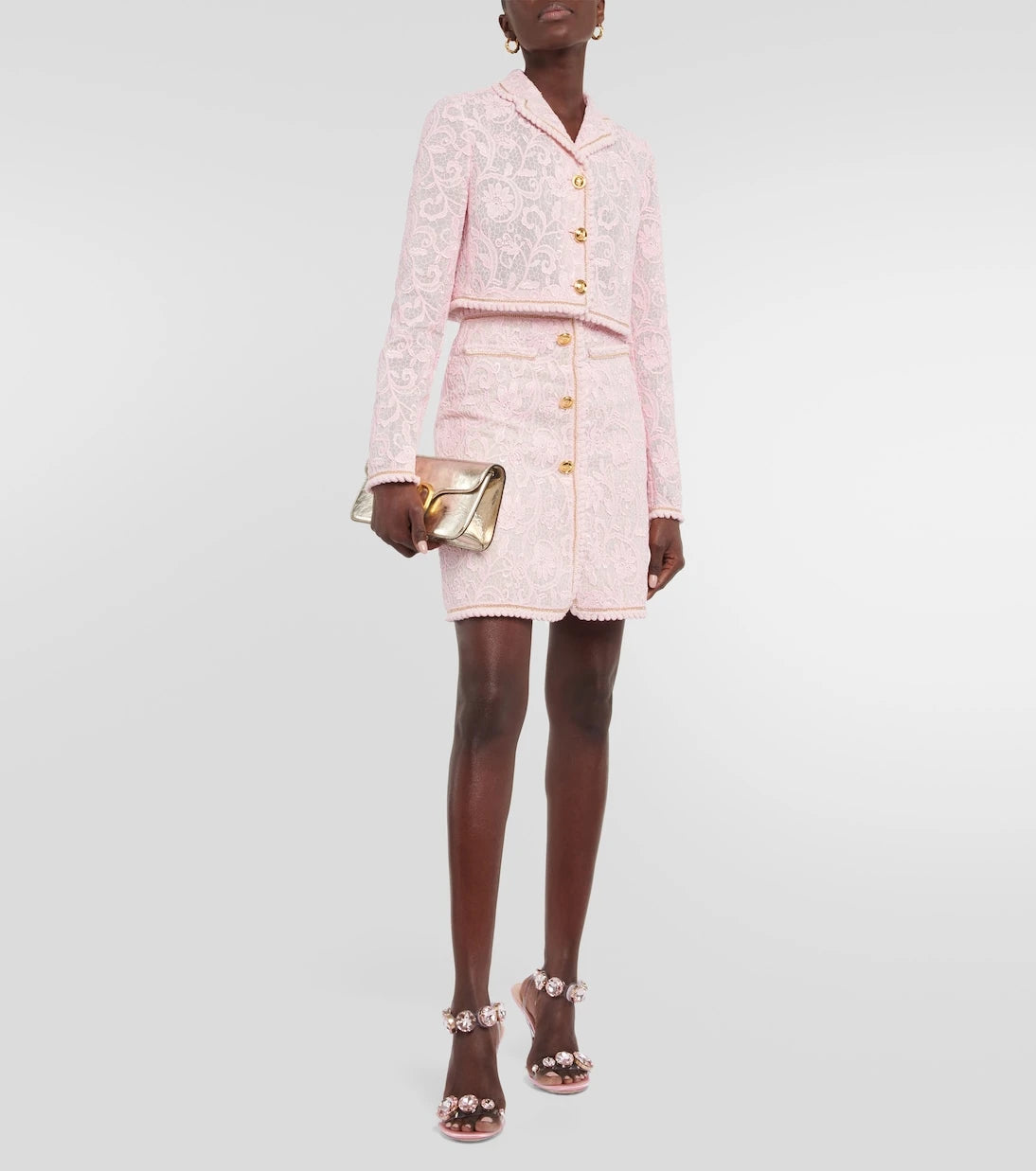 Giambattista Valli - Cropped lace jacket