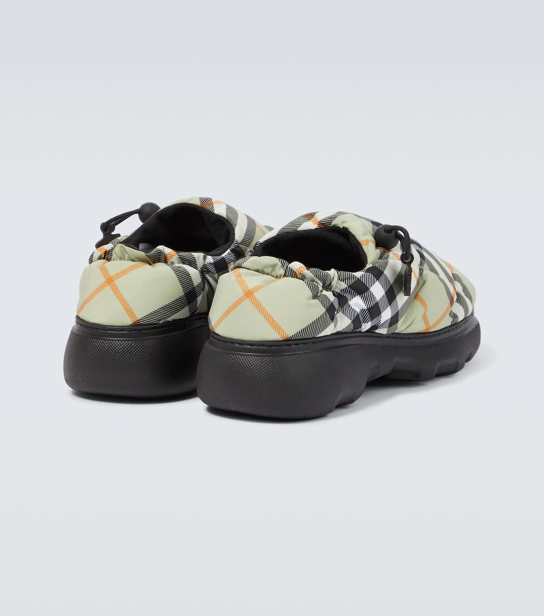 Burberry - Burberry Check quilted mules