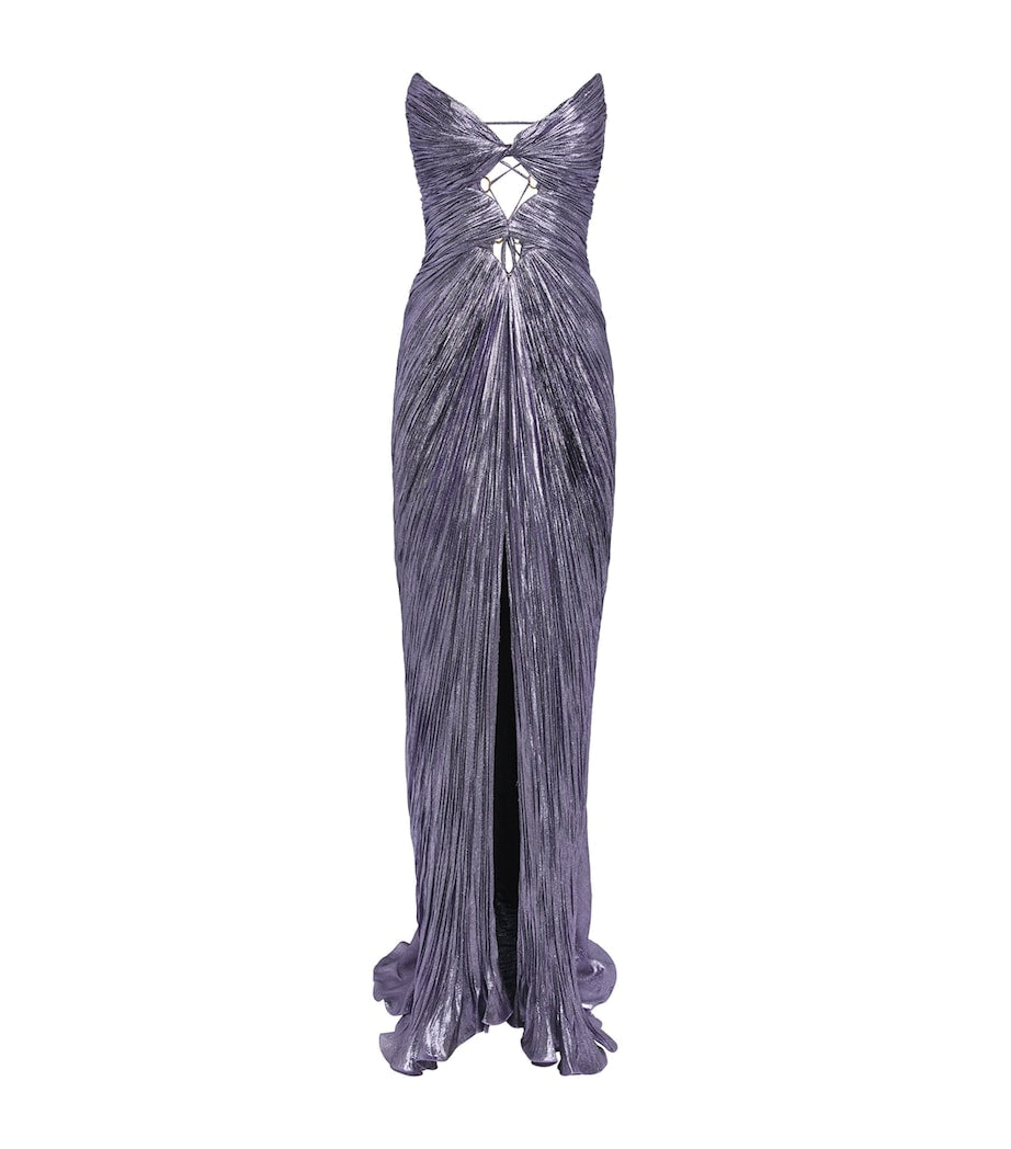Maria Lucia Hohan Purple Despina Maxi Dress