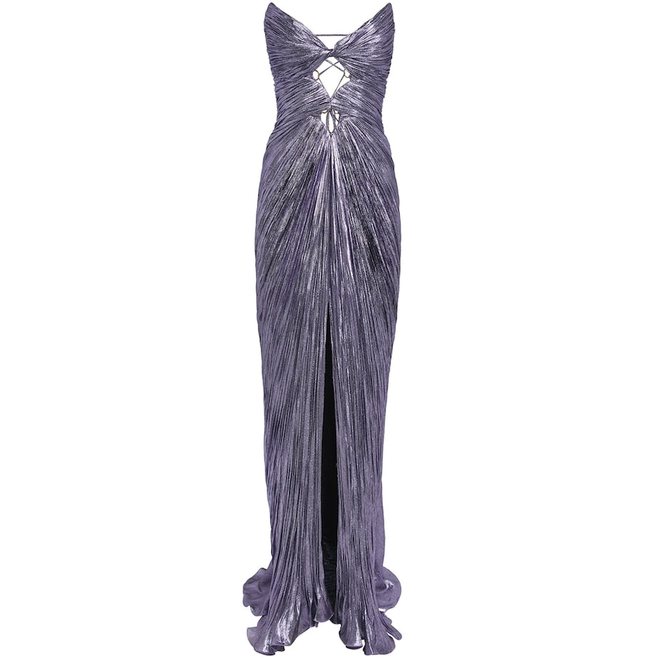 Maria Lucia Hohan Purple Despina Maxi Dress