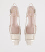 Beige Belle Vivier Slingback Pumps 45