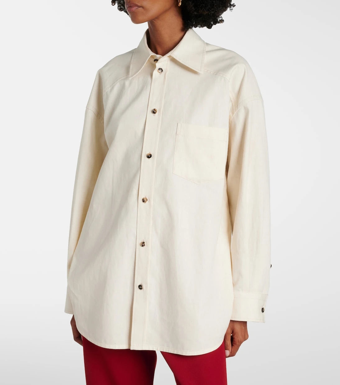 Bottega Veneta - Linen and cotton shirt