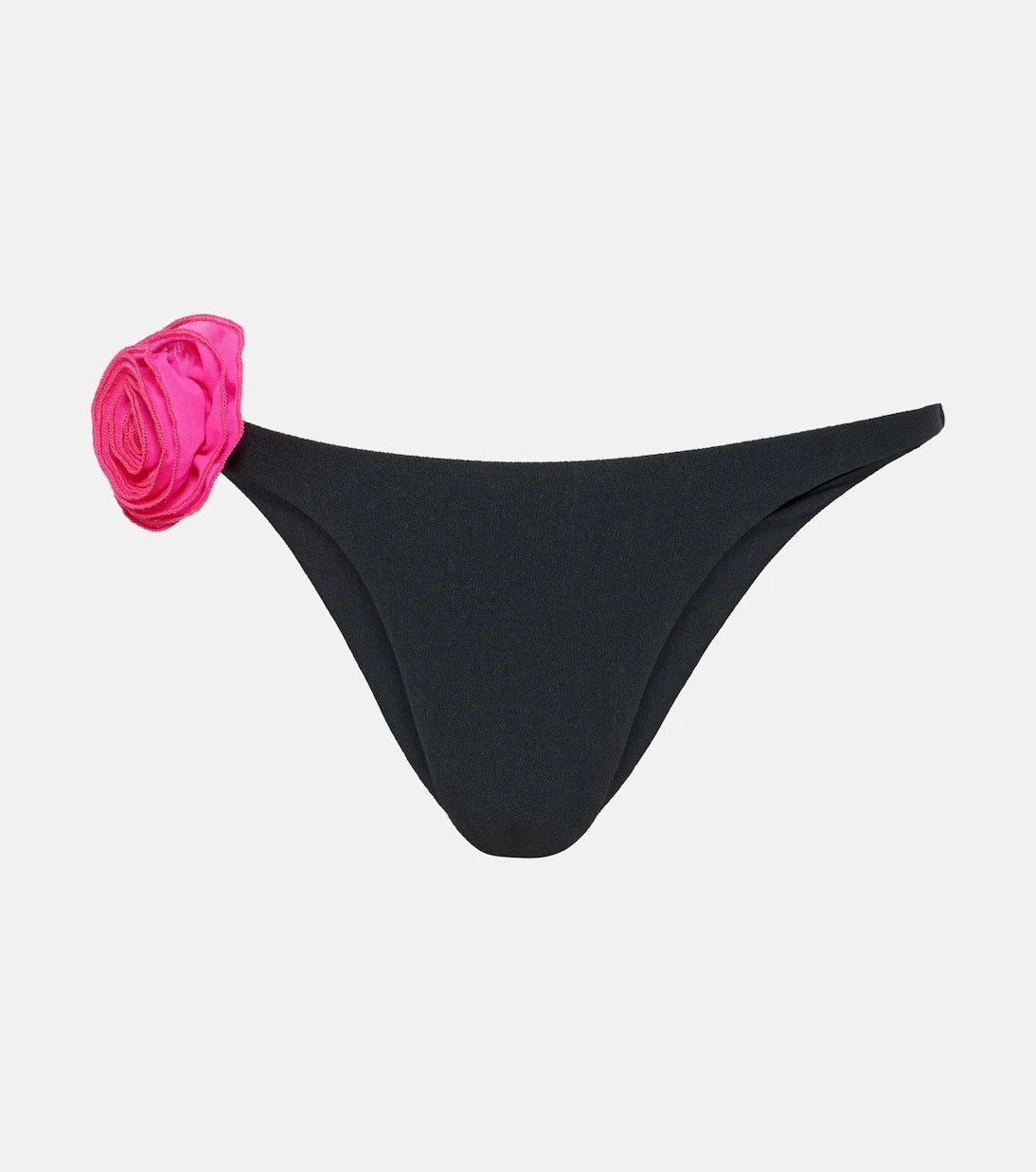 Same - Rose appliqué low-rise bikini bottoms