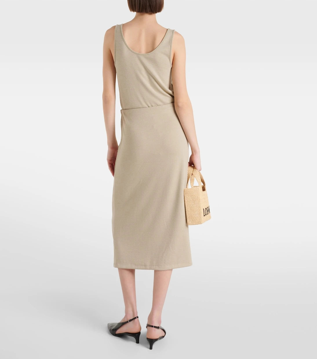 Vince - Jersey wrap skirt