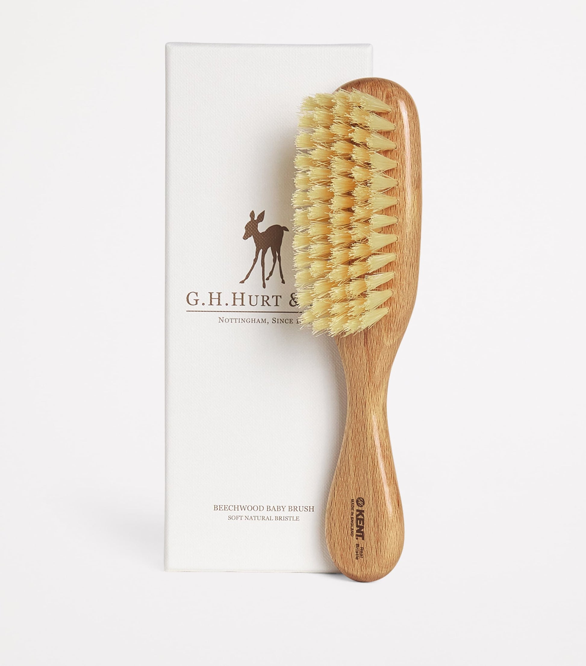 G.H. Hurt&Son Kids Beechwood Baby Hairbrush