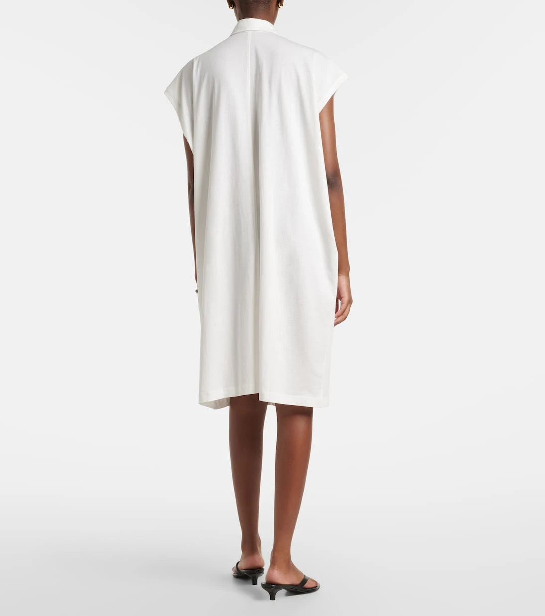 Toteme - Cotton jersey shirt dress