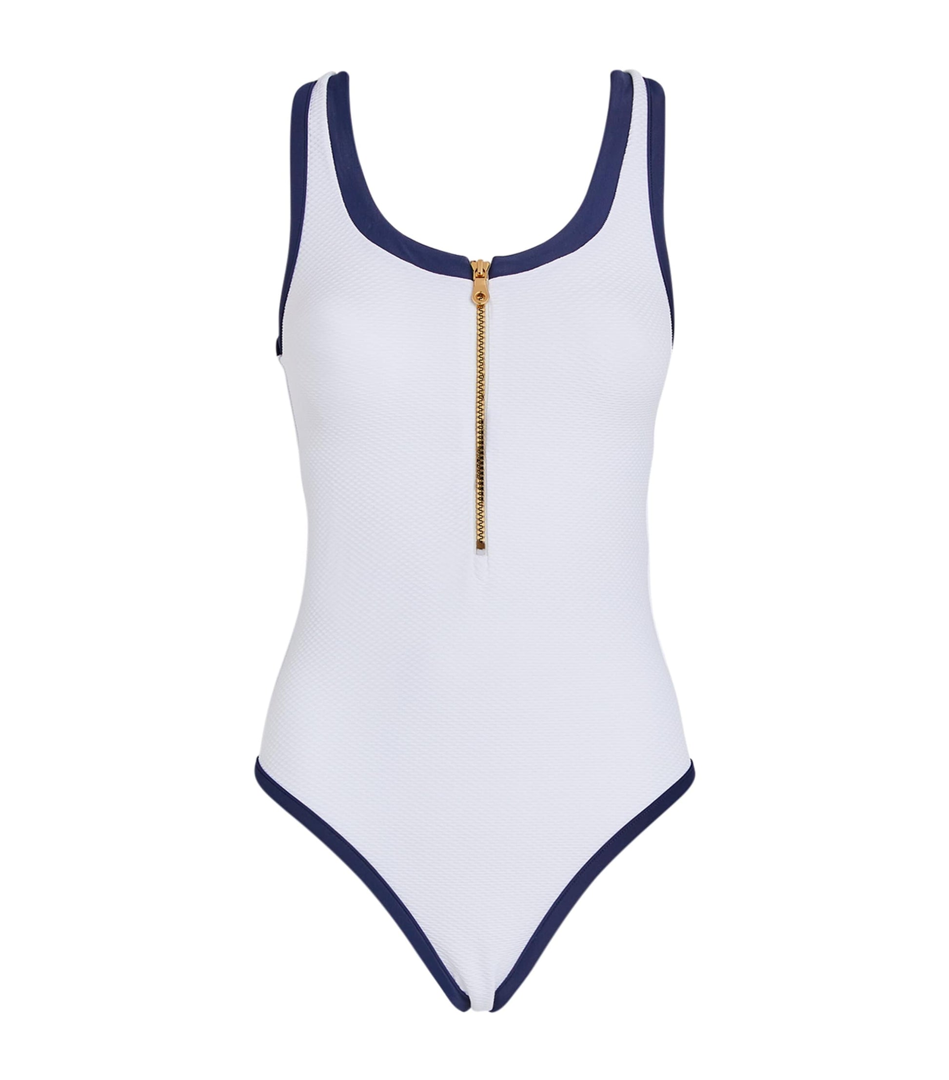 Heidi Klein White Bondi Beach Swimsuit