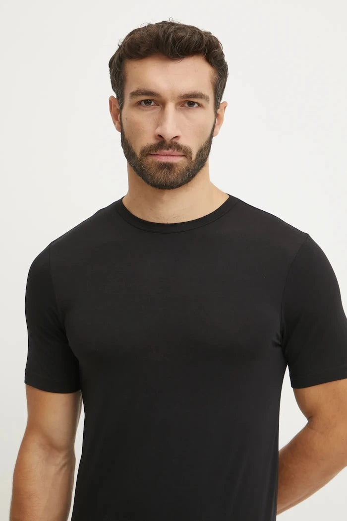 BOSS тениска мъжка с вискоза TShirt RN 3P Bamboo 3 броя