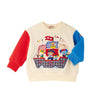 Cotton Pucci Pirate Ship Sweatshirt (2-7 Years)