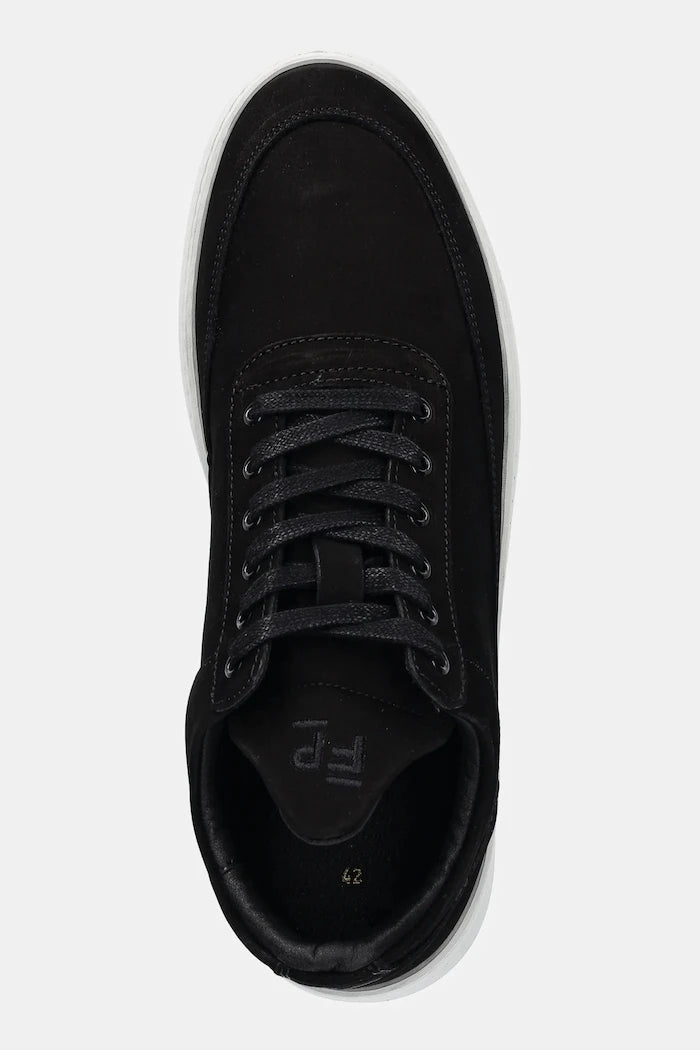 Маратонки от набук Filling Pieces Low Top Ripple Nubuck