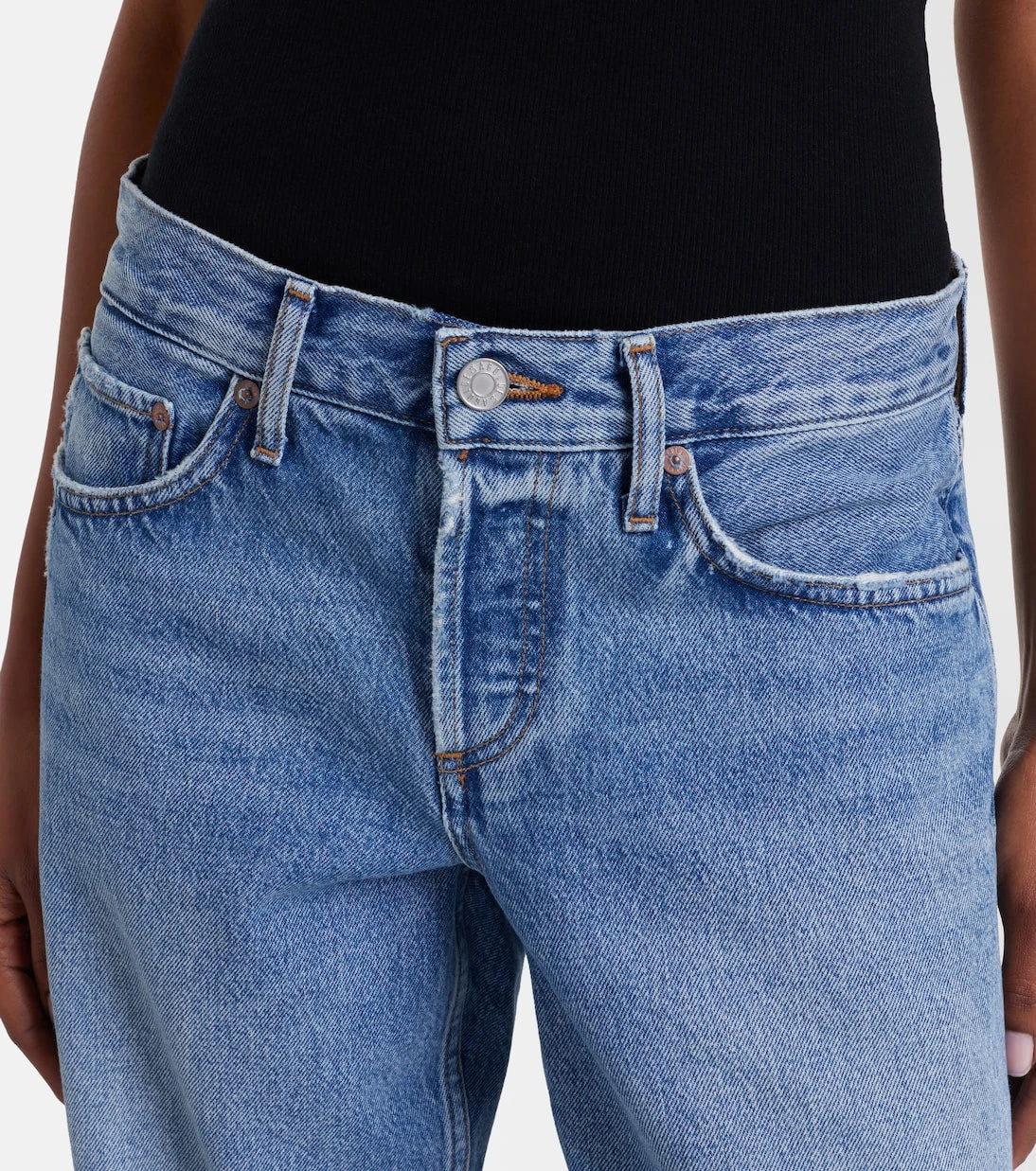 Agolde - Low Rise Loose straight jeans