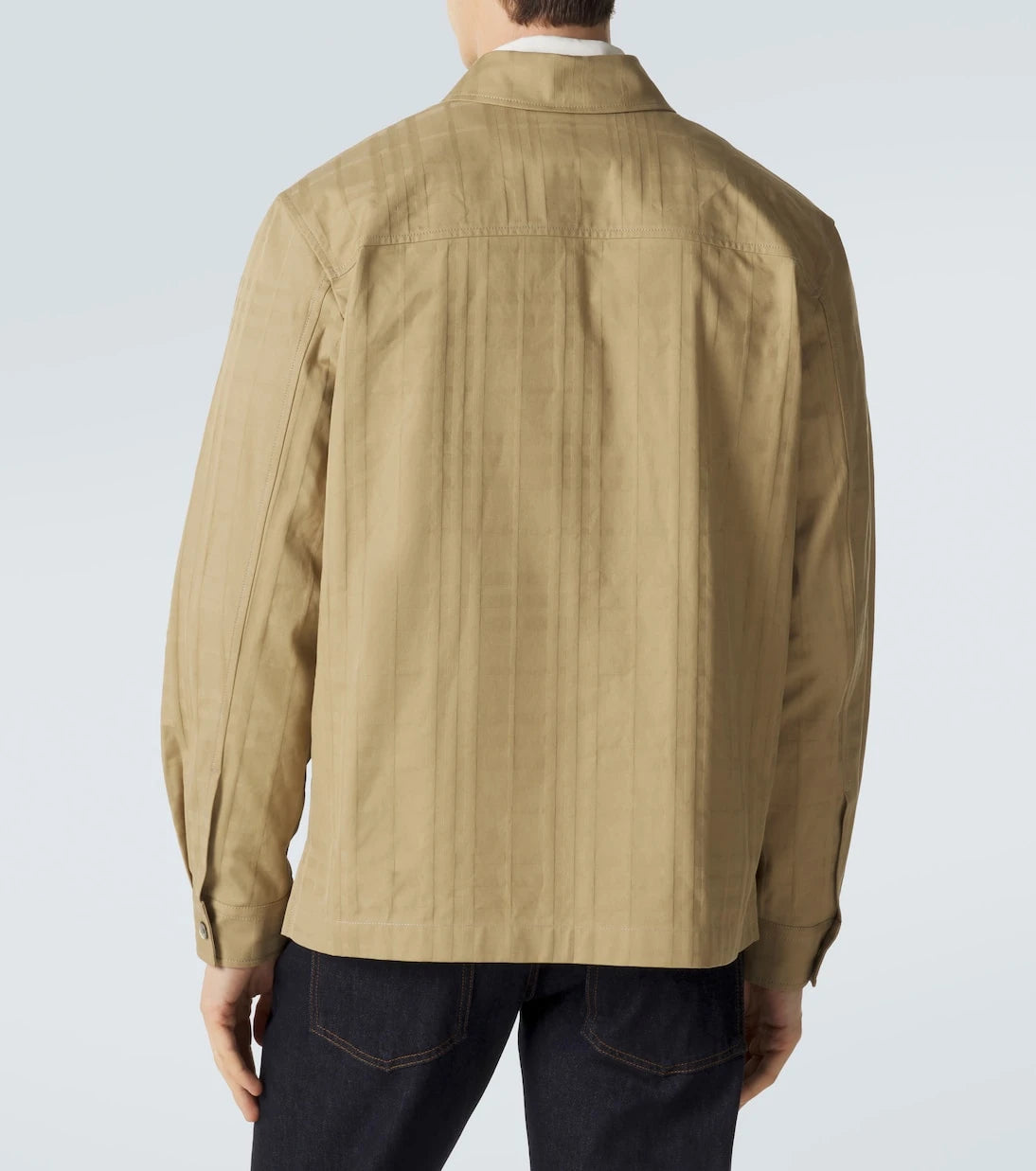 Burberry - سترة قطنية كاروهات من Burberry