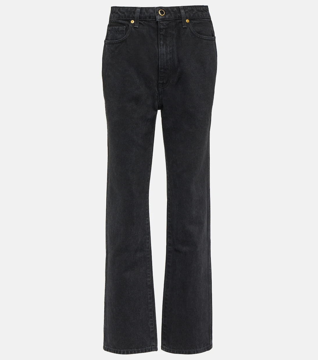 Khaite - Abigail cropped straight jeans