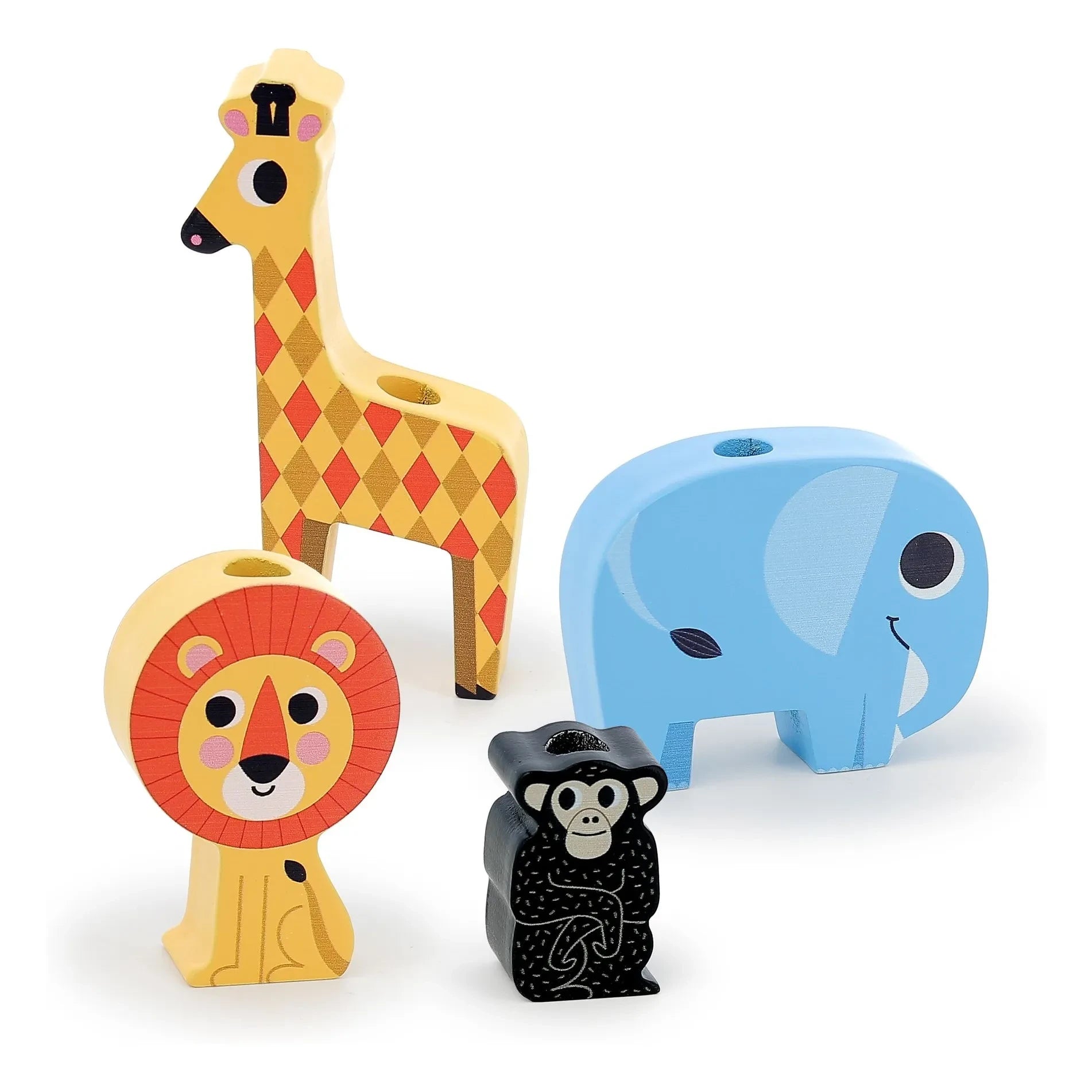 Vilac - Savannah animo stacking game