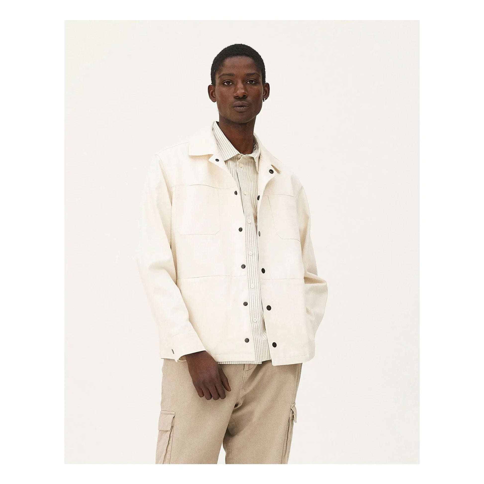Noyoco - Vancouver Organic Cotton Jacket | Ecru