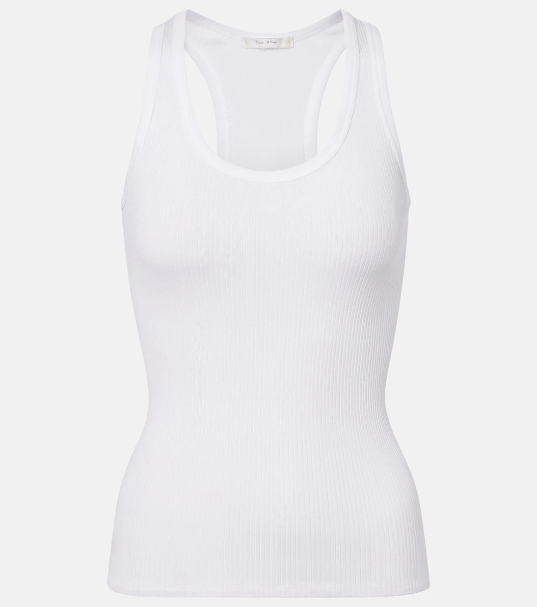 The Row - Cendrea ribbed-knit cotton tank top