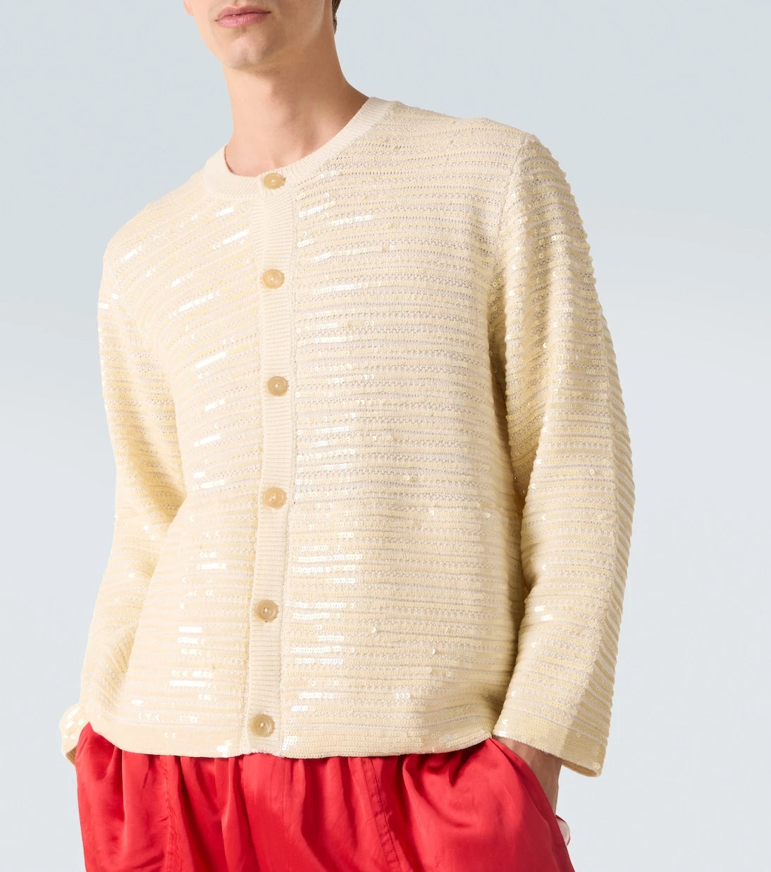Bode - Pul Işıltılı Embellished Yün Hırka