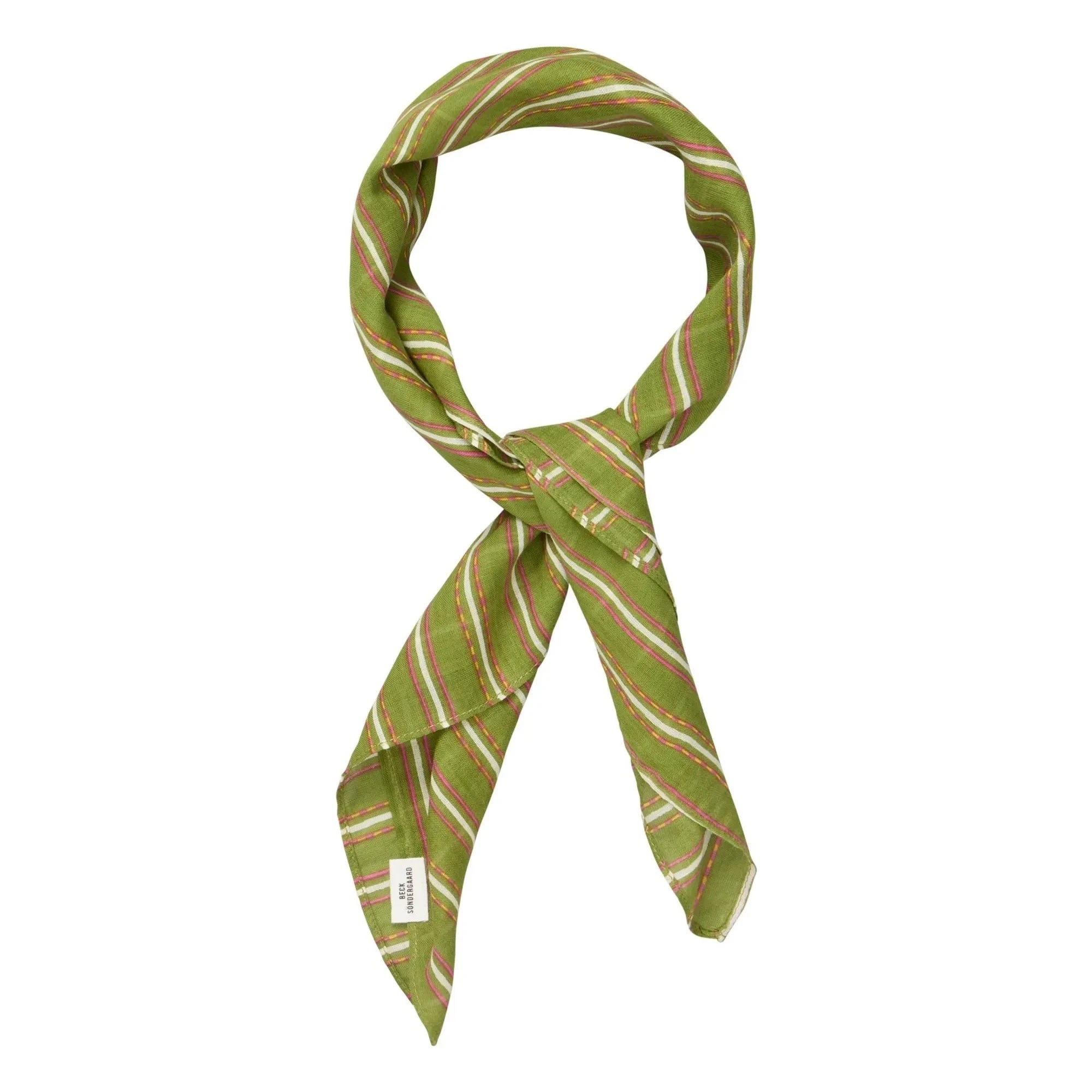 Becksöndergaard - Linoa Cotton Scarf | Green