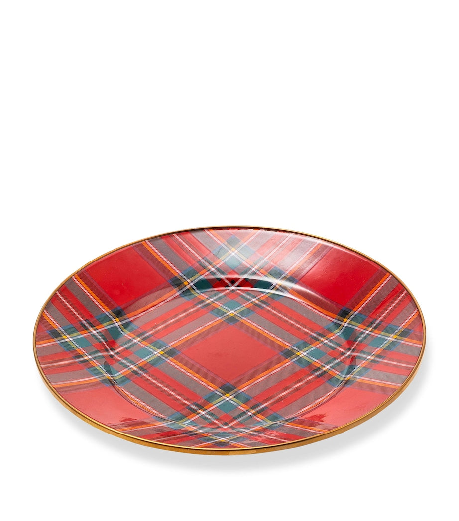 MacKenzie-Childs Tartastic Dinner Plate (25.5cm)
