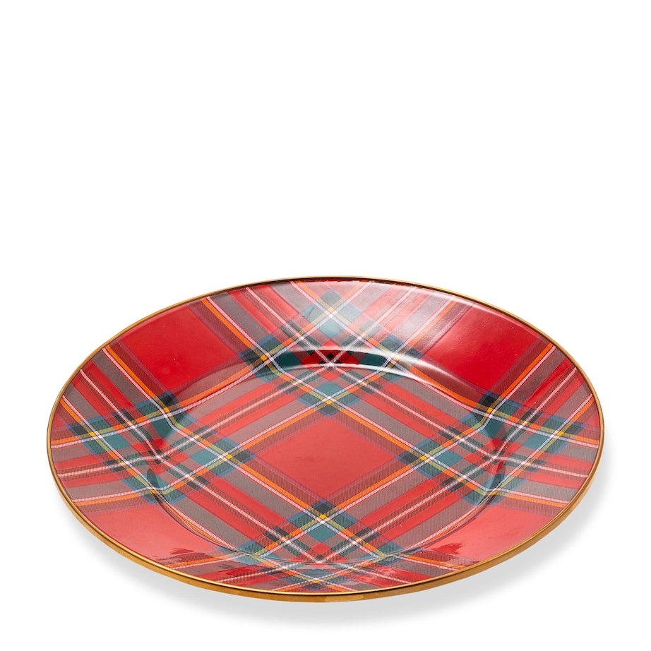 MacKenzie-Childs Tartastic Dinner Plate (25.5cm)