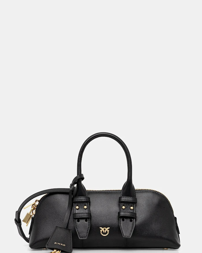 Кожена чанта Pinko Horizontal