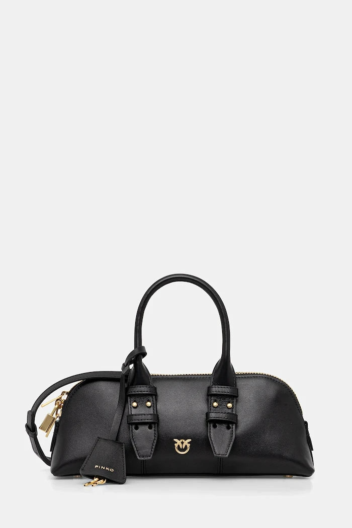 Кожена чанта Pinko Horizontal