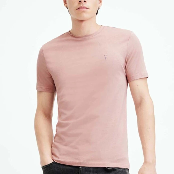 Памучна тениска AllSaints BRACE SS CREW