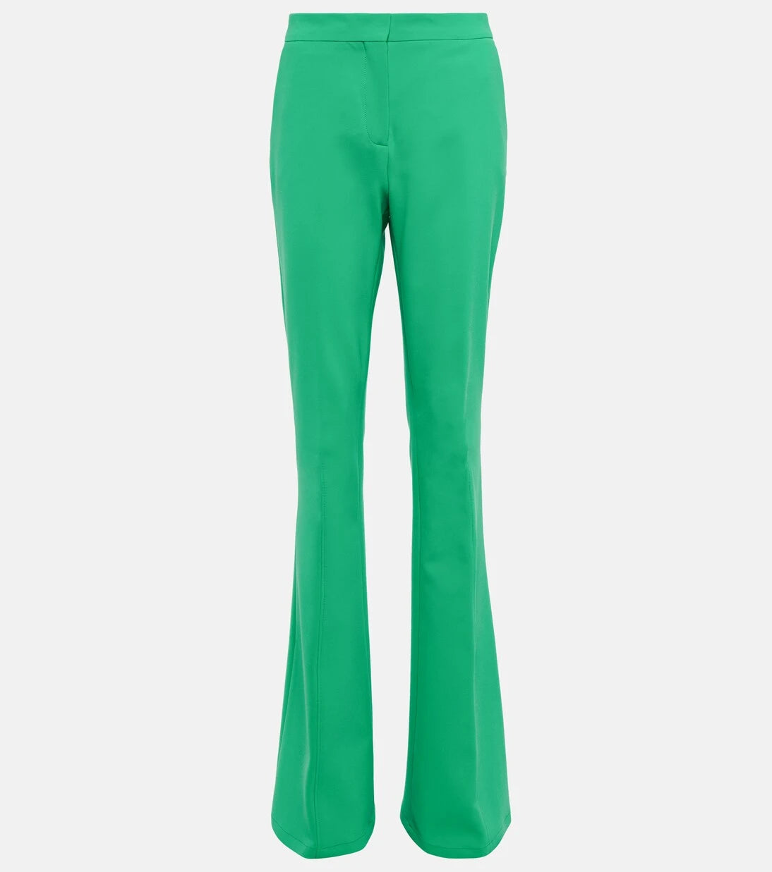 The Attico - Rachel high-rise flared crêpe pants