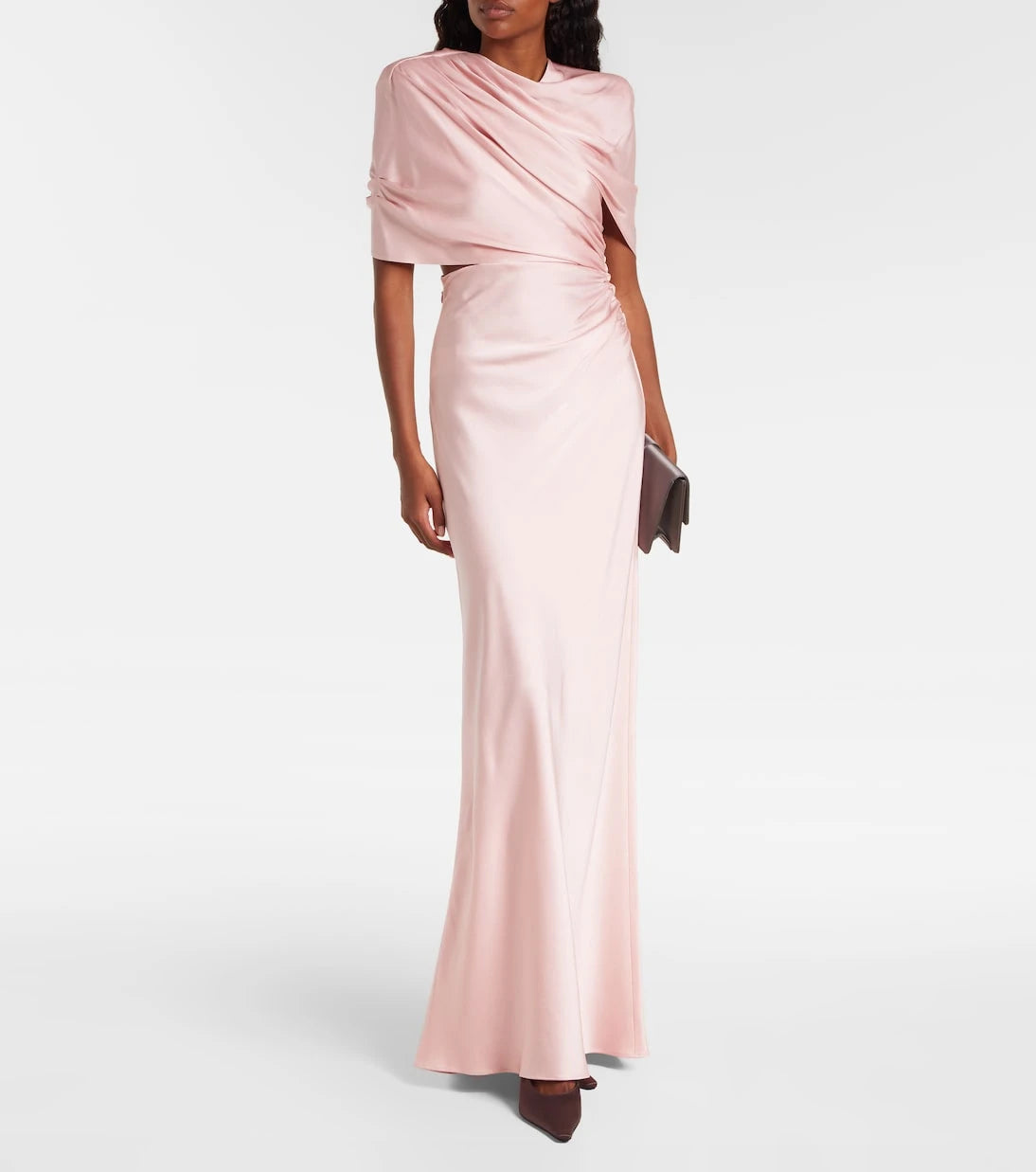 Stella McCartney - Draped satin gown