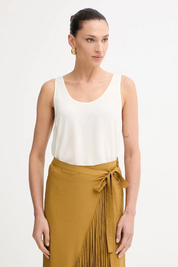 Pinko топ дамски от коприна