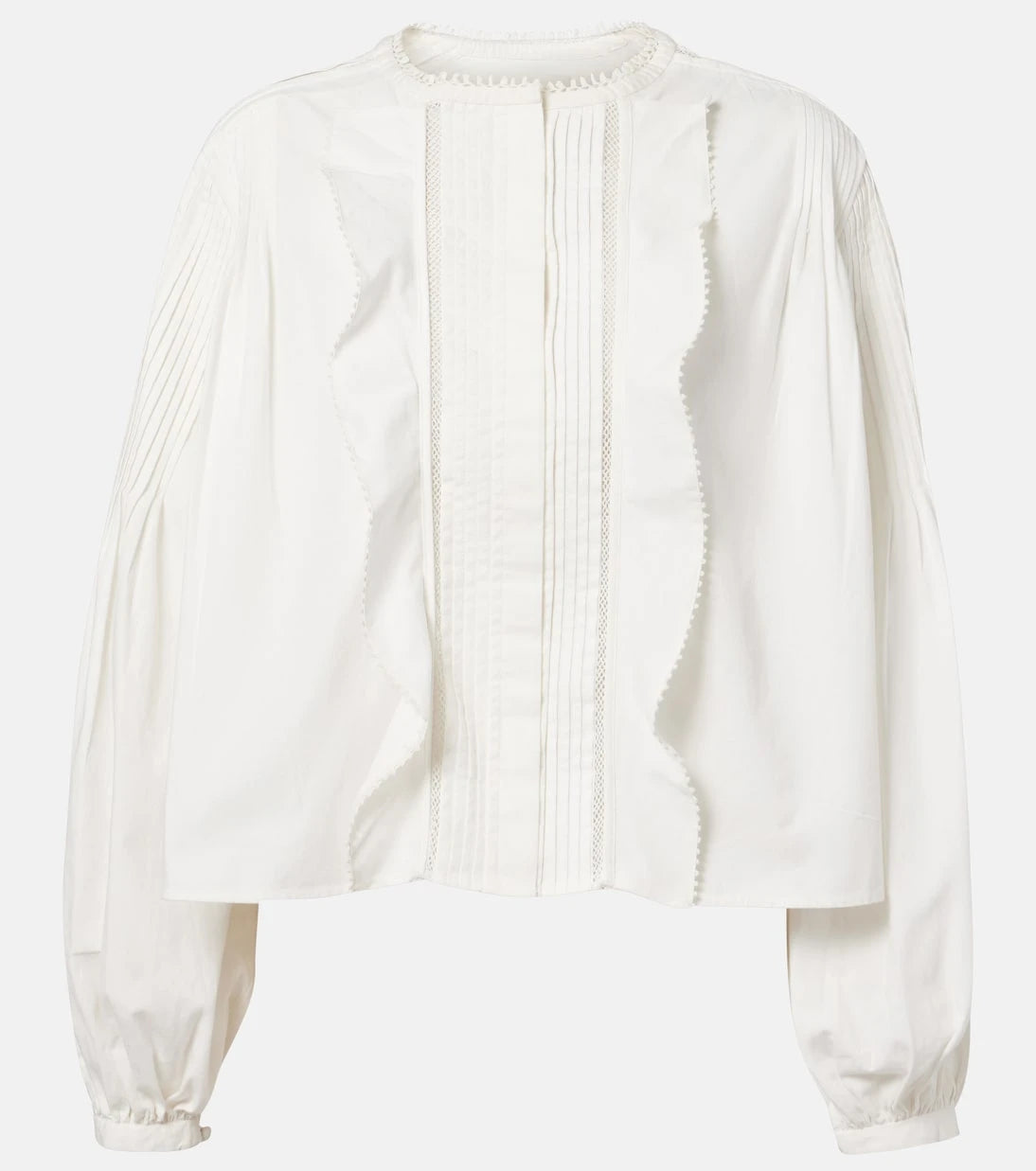 Isabel Marant - Cubraly ruffled cotton blouse