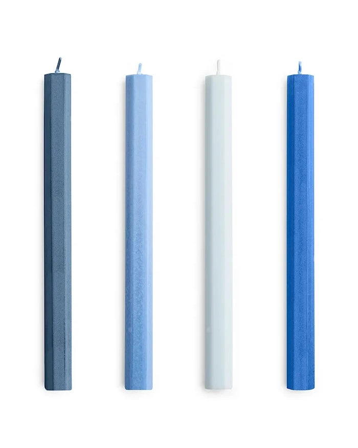 HAY Hexagon Candle Mum Seti 2,2 x 24 cm (4'lü)