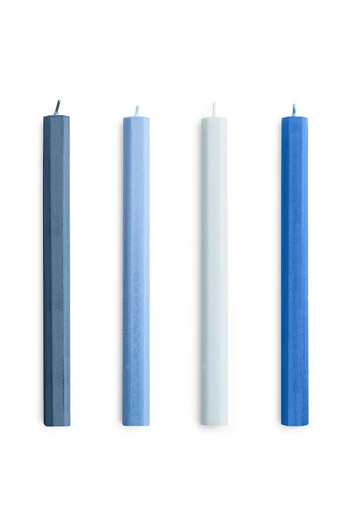 HAY Hexagon Candle Mum Seti 2,2 x 24 cm (4'lü)