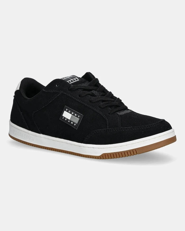 Велурени маратонки Tommy Jeans TJM CUPSOLE LONG LACE SKATE