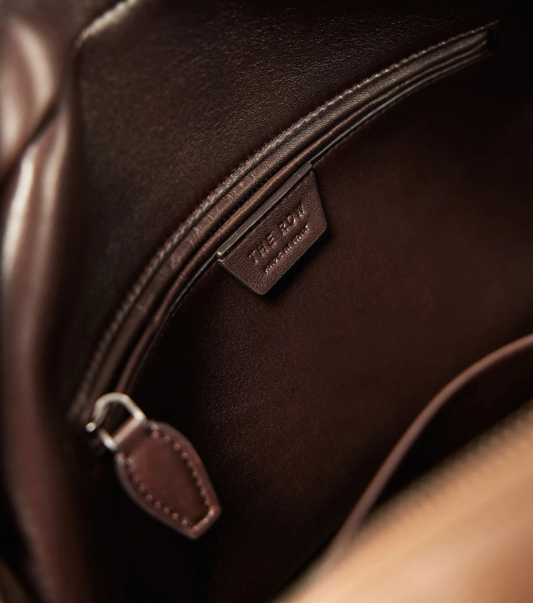 The Row - India 12.00 suede tote bag