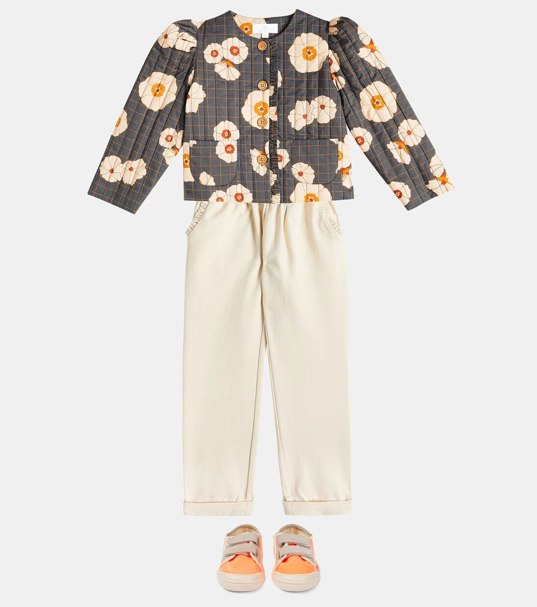 C'era Una Volta - Celeste cotton pants