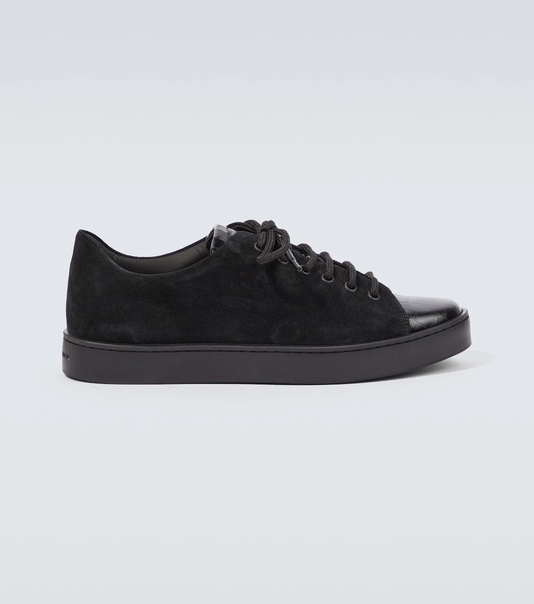 Manolo Blahnik - Semanado leather sneakers