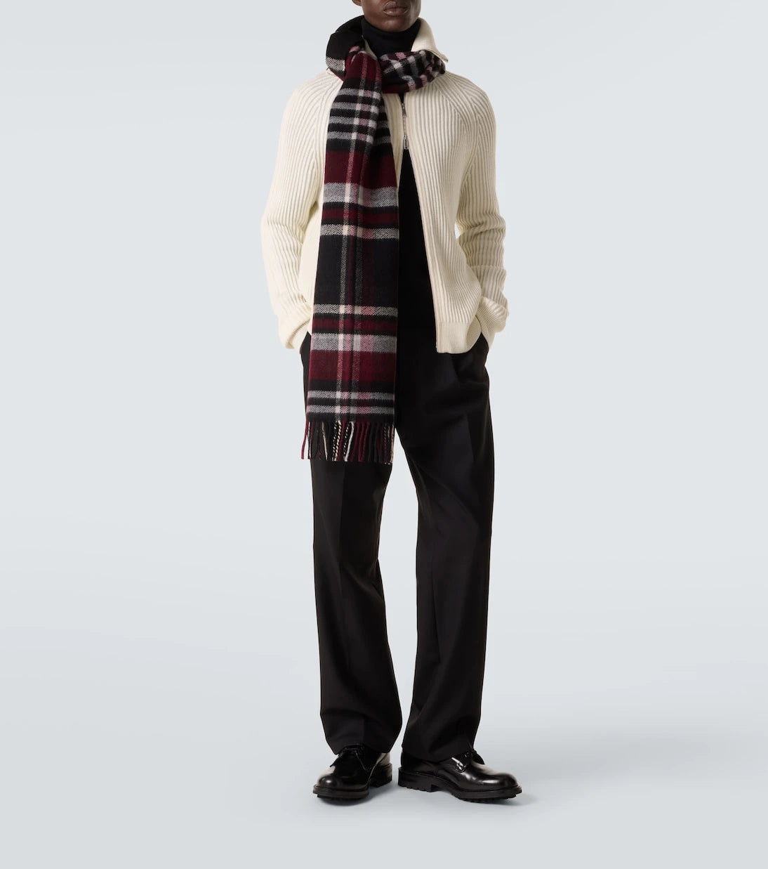 Slowear - Virgin wool zip-up cardigan