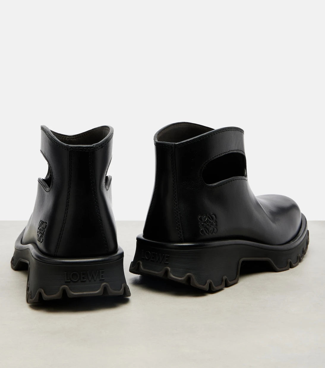 Loewe - Bobby leather ankle boots