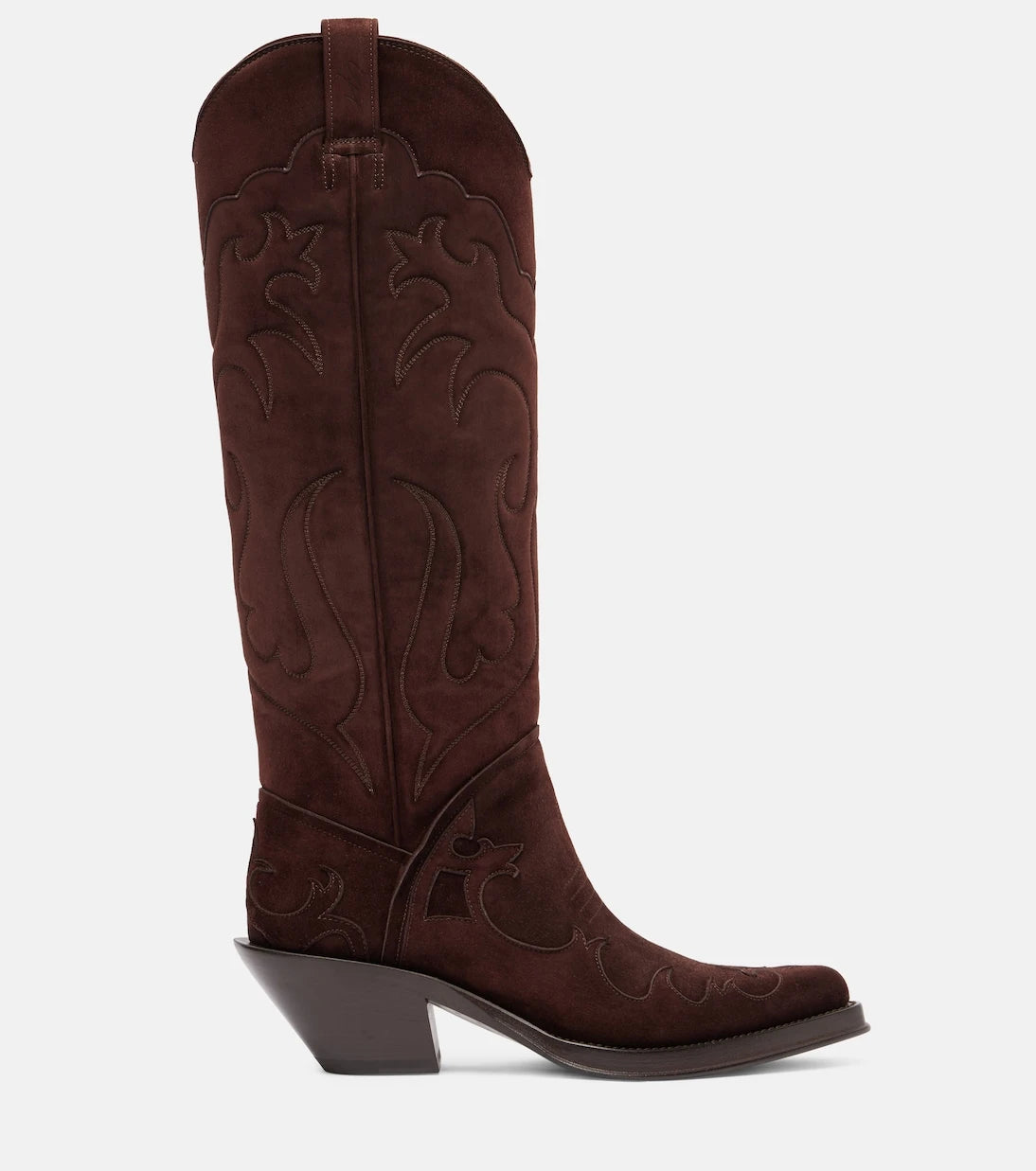 Gabriela Hearst - Capitana suede cowboy boots