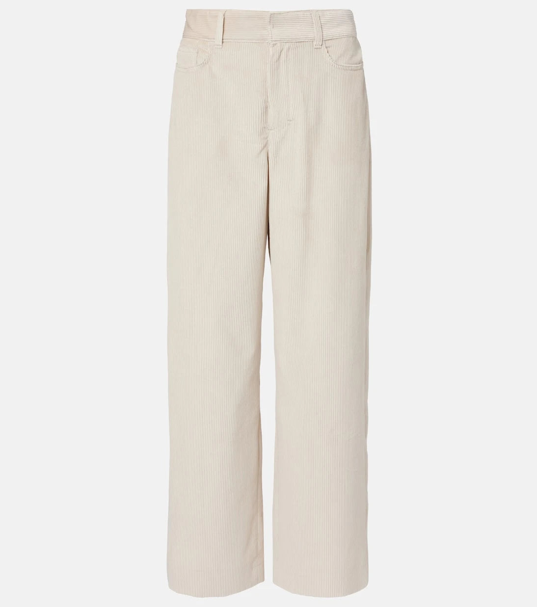 'S Max Mara - Eneide cotton corduroy wide-leg pants