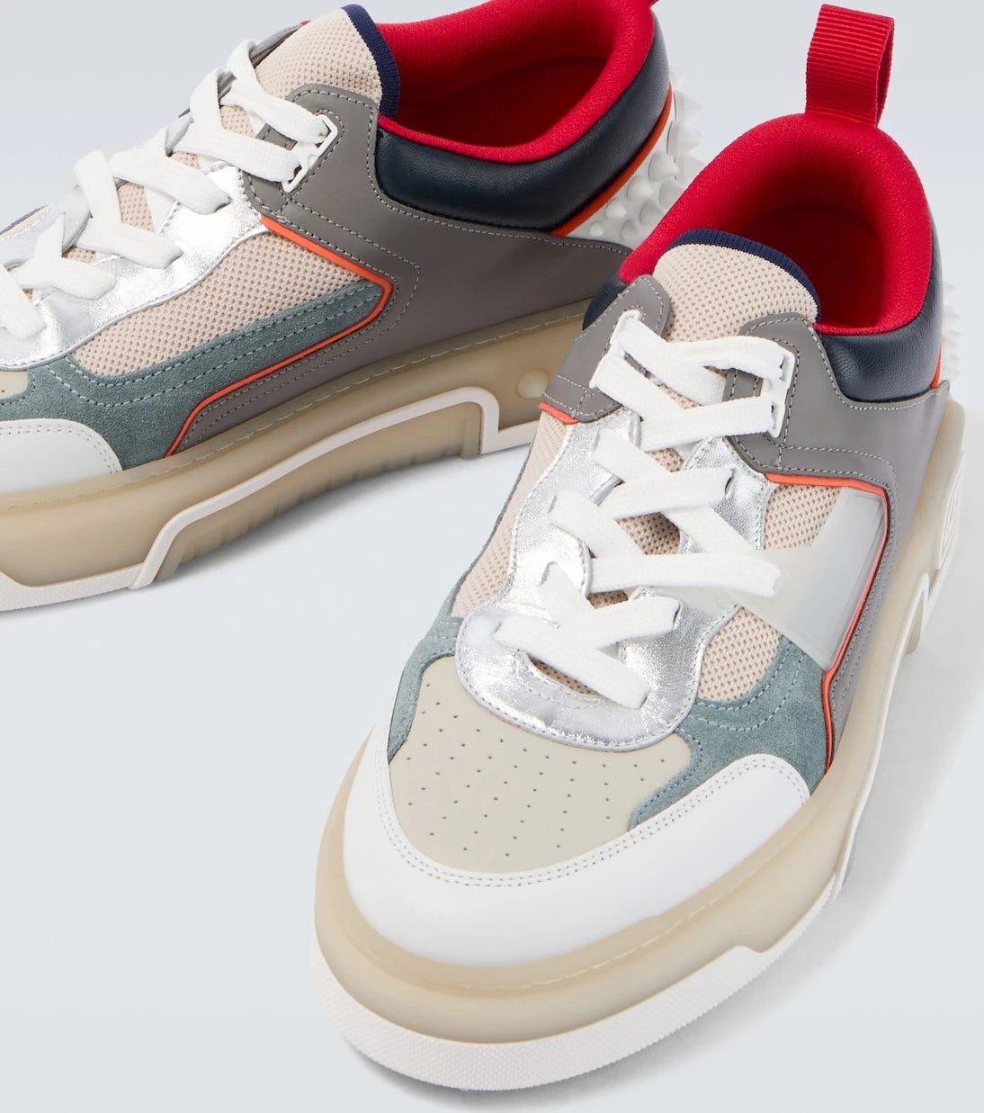 Christian Louboutin - Astroloubi spiked leather sneakers