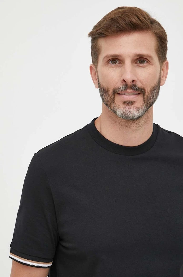 BOSS pamuklu basic erkek tişört Thompson 04