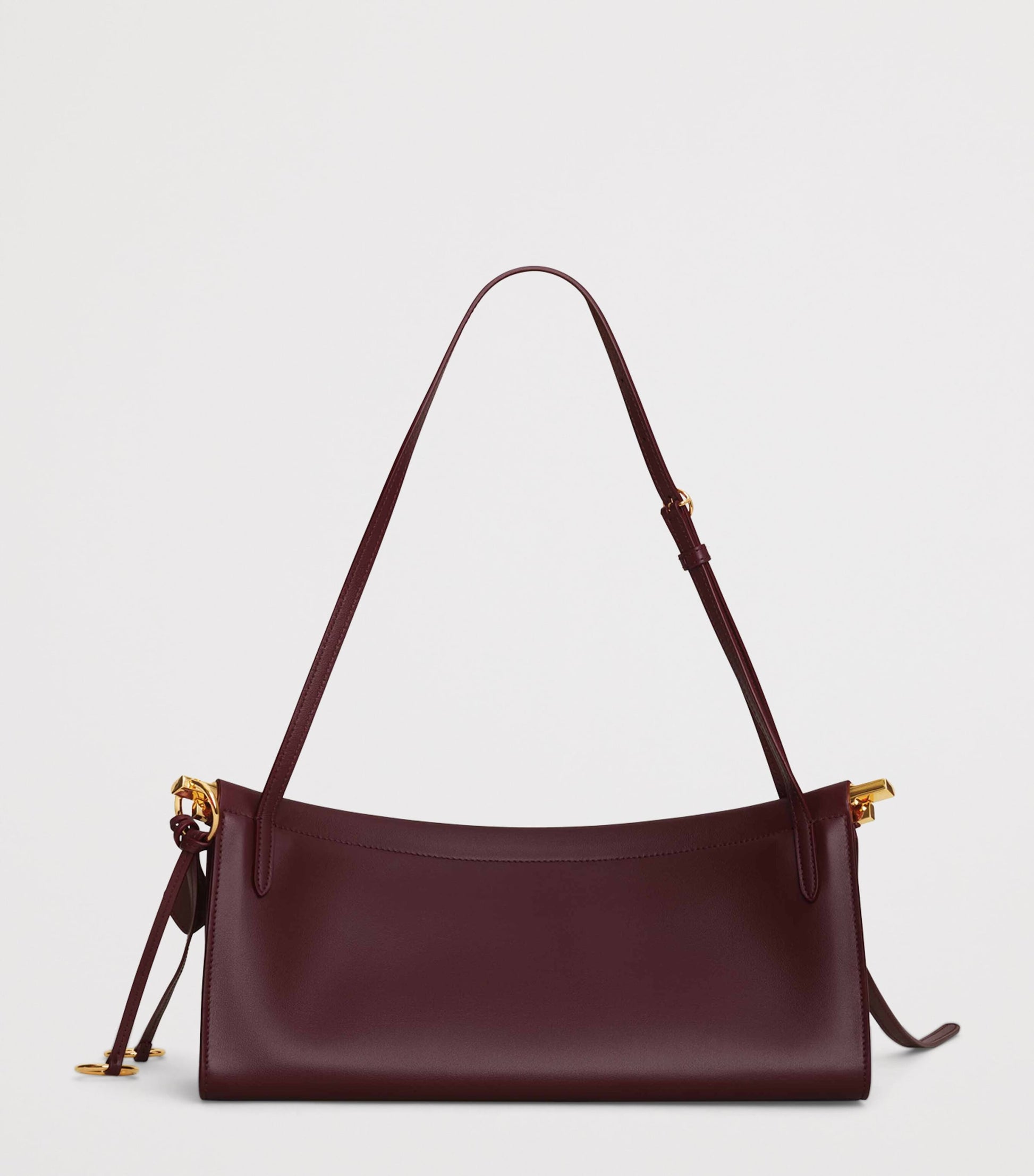 Alaïa Medium Leather Le Click East West Shoulder Bag