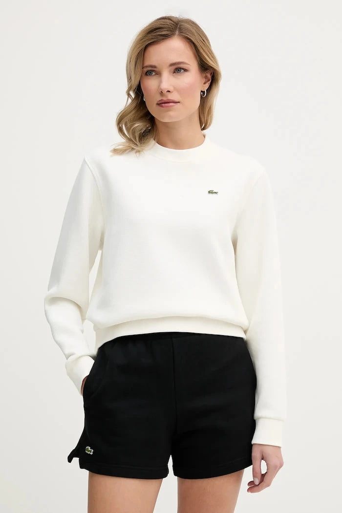 Pamuklu kadın Lacoste sweatshirt